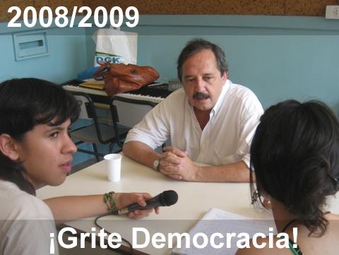 grite democracia